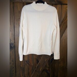 Investments Fine Cashmere Mock Neck Sweater